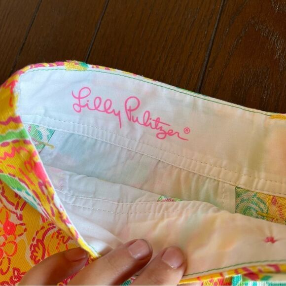 Lilly Pulitzer walsh shorts Pop goes the Lemur size 000 - Picture 4 of 6